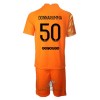 Officiële Voetbalshirt + Korte Broek Doelman Paris Saint-Germain Gianluigi Donnarumma 50 Thuis 2021-22 - Kids